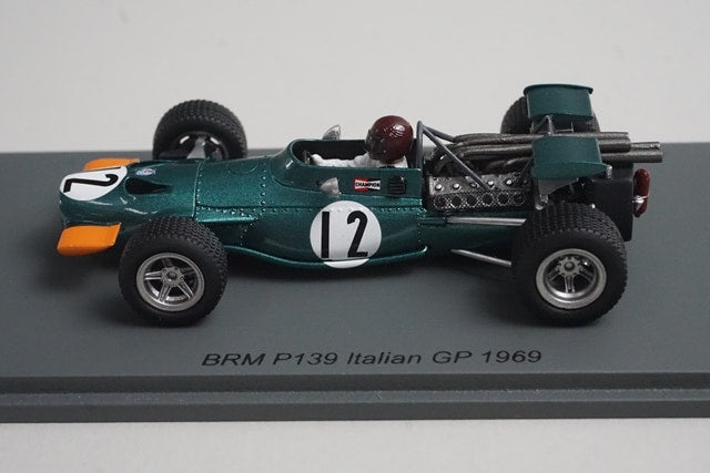 1:43 Spark S2345 BRM P139 Italian GP 1969 #12 J. Oliver model car