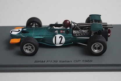 1:43 Spark S2345 BRM P139 Italian GP 1969 #12 J. Oliver model car