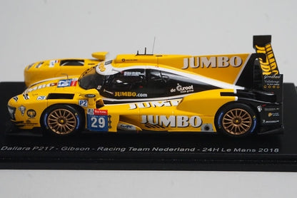 1:43 Spark S7015 Dallara P217 Gibson Racing Team Netherlands Le Mans 24H 2018 #29 model car