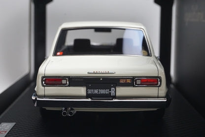 1:18 ignition model IG1784 Nissan Skyline 2000 GT-R (PGC10) White
