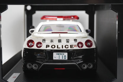 1:18 ignition model IG1901 Nissan GT-R R35 2018 Japan Tochigi Police Expressway Traffic model car