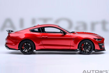 [ Pre-order ] 73098 AUTOart 1:18 Ford Mustang Shelby GT500 (Red with Black Stripes)