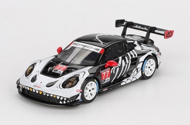 [ Pre-order ] MGT01143-L TSM MINI-GT 1:64 Porsche 911 GT3 R IMSA Petit Le Mans 2025 #77 AO Racing (Left-Hand Drive)