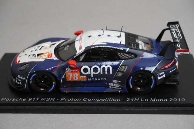 1:43 SPARK S7944 Porsche 911 RSR Proton Competition Le Mans 24H 2019 #78 model car
