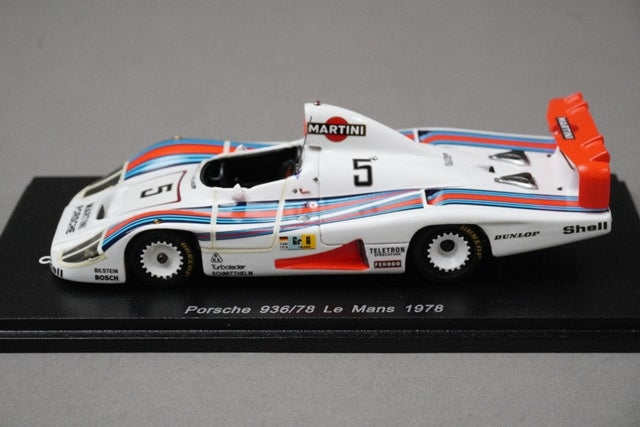1:43 SPARK S4432 Porsche 936:78 Le Mans 1978 #5 Martini model car
