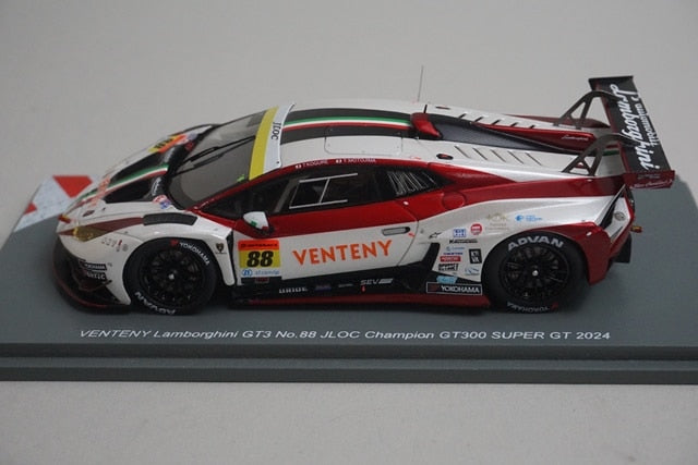 1:43 Spark 43SGT2024C3 VENTENY Lamborghini GT3 JLOC Champion GT300 Super GT 2024 #88 model car