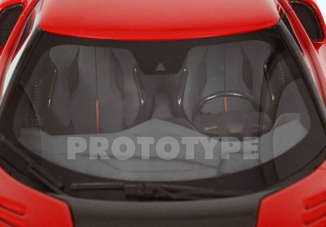 [ Pre-order ] P18269B BBR 1:18 Ferrari 296 Speciale Rosso Corsa (with clear case)