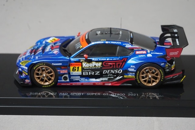 1:43 EBBRO 45803 Subaru BRZ R&D Sports Super GT300 2021 #61 Takuto Iguchi / Hideki Yamauchi