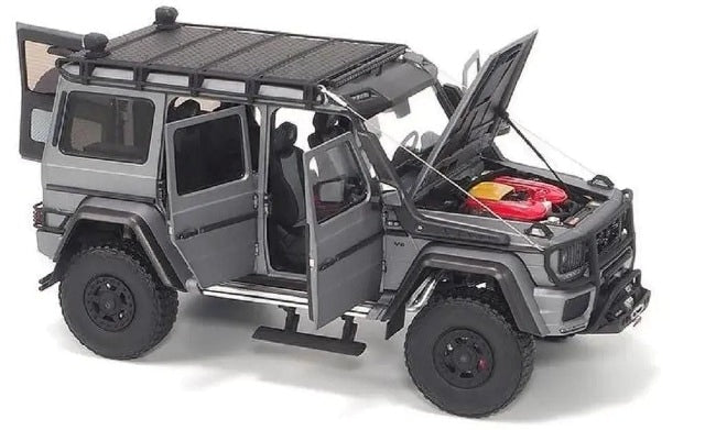 860307 Almost Real Model 1:18 Brabus 550 Adventure Mercedes-Benz G 500 2017 Monza Gray Magno model car