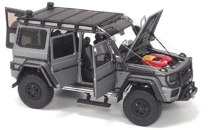 860307 Almost Real Model 1:18 Brabus 550 Adventure Mercedes-Benz G 500 2017 Monza Gray Magno model car