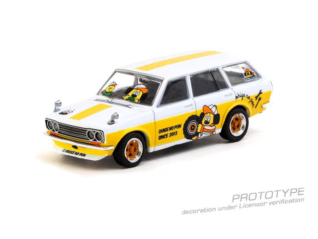 T64G-026-ONP Tarmac Works 1:64 Datsun Bluebird 510 Wagon OHIGE no PON