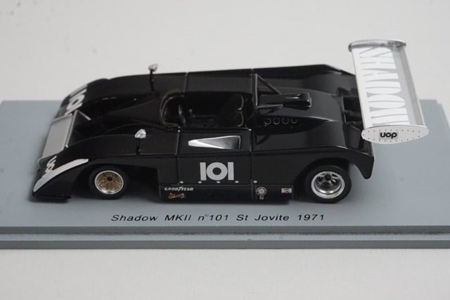 1:43 SPARK S1108 Shadow MK2 St. Jovite 1971 #101 J. Oliver model car