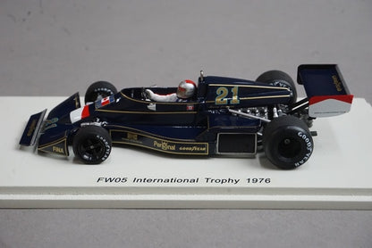 1:43 SPARK S4044 FW05 International Trophy 1973 #21 M. Andretti model car