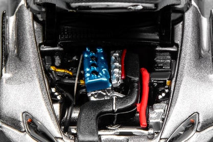 [ Pre-order ] M65145 MOTORHELIX 1:64 Honda S2000 J's Racing Moon Rock Metallic