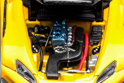 [ Pre-order ] M65146 MOTORHELIX 1:64 Honda S2000 J's Racing New Indy Yellow Pearl