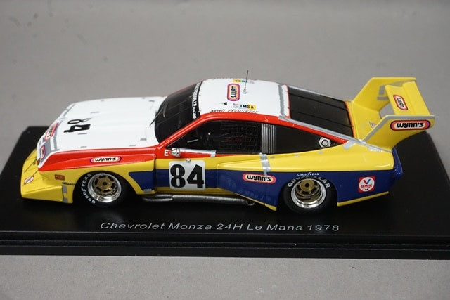 1:43 SPARK S4384 Chevrolet Monza Le Mans 24H 1978 #84 model car