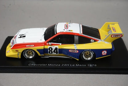 1:43 SPARK S4384 Chevrolet Monza Le Mans 24H 1978 #84 model car