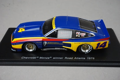 1:43 SPARK S0860 Chevrolet Monza Road Atlanta Winner 1976 #14 model car