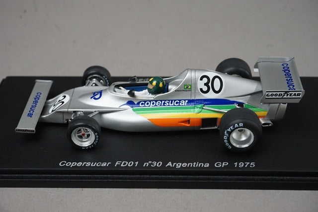 1:43 SPARK S3934 Copascar FD01 Argentine Grand Prix 1975 #30 W. Fittipaldi model car