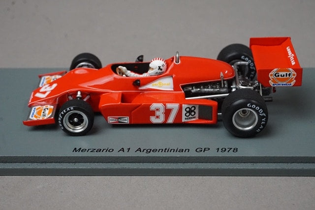 1:43 SPARK S4846 Merzario A1 Argentine Grand Prix 1978 #37 A. Merzario model car