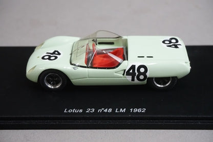 1:43 Spark S0253 Lotus 23 Le Mans 1962 #48 L. Reston T. Shelley model car
