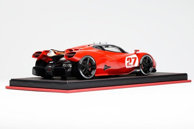 [ Pre-order ] MOTORHELIX 1:18 Nilu 27 NILU GILLES RED