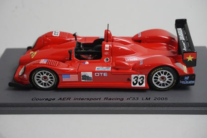 1:43 Spark S0131 Courage AER Intersport Racing Le Mans 2005 #33 model car