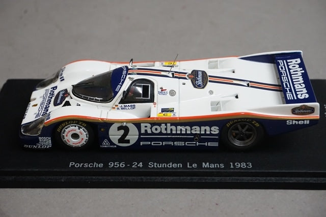 1:43 Spark CA-BEL-13 SB Collection Custom Order Porsche 956 Le Mans 1983 #2