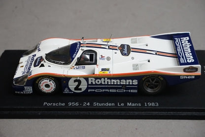 1:43 Spark CA-BEL-13 SB Collection Custom Order Porsche 956 Le Mans 1983 #2
