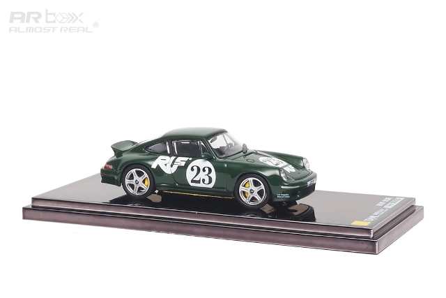 [ Pre-order ] 680201011 AR Box x Tenmil [ Almost Real Model ] 1:64 RUF SCR 2018 Duck Wing (911 SC) Irish Green #23 China Toy Show Exclusive