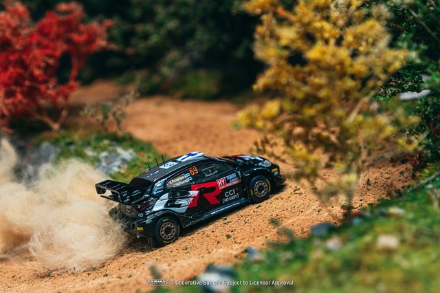 [ Pre-order ] T64-085-24RL69 Tarmac Works 1:64 Toyota GR YARIS Rally1 HYBRID Rally Latvia 2024 Winner Kalle Rovanpera / Jonne Halttunen