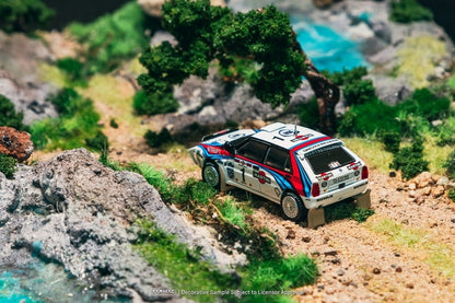 [ Pre-order ] T64-049-92SAF01 Tarmac Works 1:64 Lancia Delta HF Integrale Safari Rally 1992 Juha Kankkunen / Juha Piironen