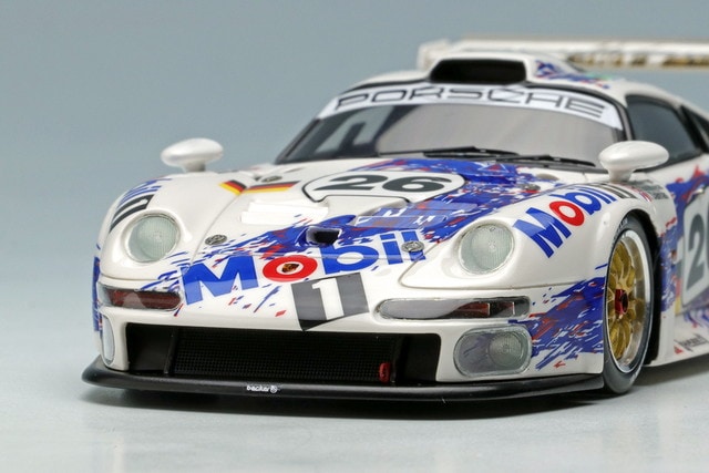 [ Pre-order ] EM328B Make Up EIDOLON 1:43 Porsche 911 GT1 Le Mans 24 Hours 1996 #26 3rd Place