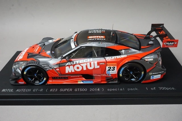 1:18 EBBRO KWAM120003 Dealer Special Order Nissan Motul Autech GT-R Super GT500 2014 #23 Special Pack