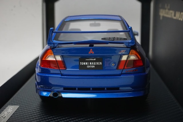1:18 ignition model IG3665 Mitsubishi Lancer Evolution VI GSR T.M.E (CP9A) Blue Metallic