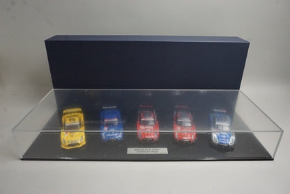 1:43 EBBRO 22001 Nissan GT-R R35 Super GT500 2008 5-car set model car