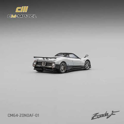 [ Pre-order ] CM64-ZondaF-01 CM-Model 1:64 Pagani Zonda F Pearl White