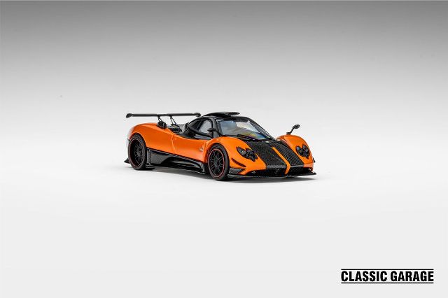 [ Pre-order ] Classic Garage 1:64 Pagani Zonda Cinque Orange