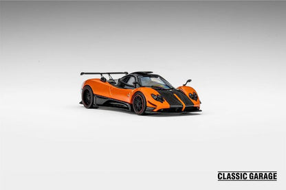 [ Pre-order ] Classic Garage 1:64 Pagani Zonda Cinque Orange