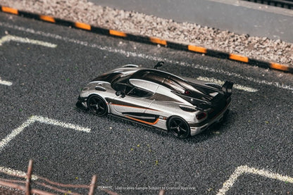 [ Pre-order ] T64G-TL054-SL Tarmac Works 1:64 Koenigsegg One:1 Silver
