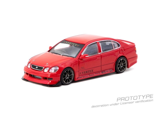 [ Pre-order ] T64G-081-RE Tarmac Works 1:64 VERTEX Toyota Aristo JZS161 Red