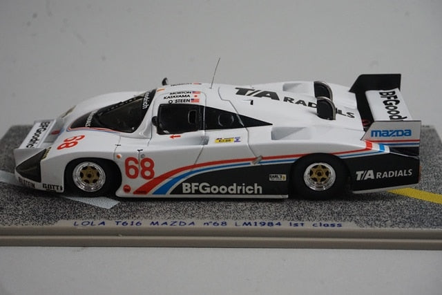 1:43 Spark MC8409 International Trade Custom Order Lola T616 Mazda Le Mans 1984 #68 1st Class