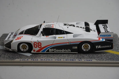 1:43 Spark MC8409 International Trade Custom Order Lola T616 Mazda Le Mans 1984 #68 1st Class