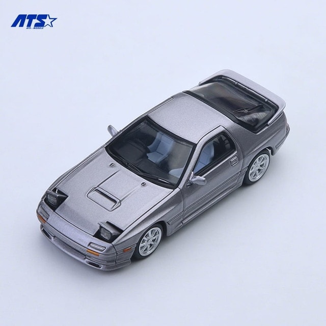 [ Pre-order ] ATS880203 ATS 1:64 Mazda RX-7 Mk2 FC3S Retractable Headlight Silver Grey