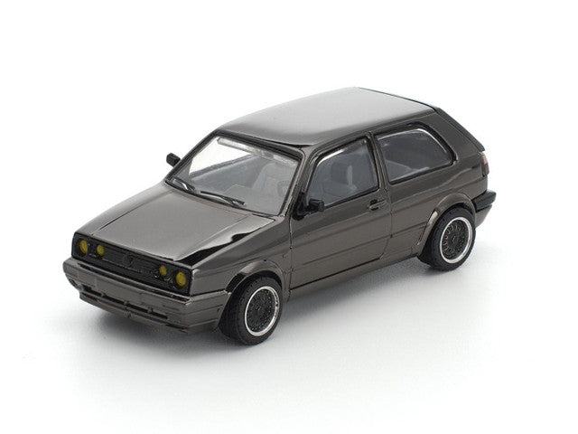 [ Pre-order ] PRDC006 POP RACE 1:64 Golf GTI MK2 Dark Chrome