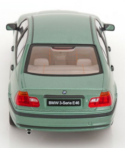 [ Pre-order ] KKDC181436 KK scale 1:18 BMW 3er E46 Sedan 1999 Green Metallic