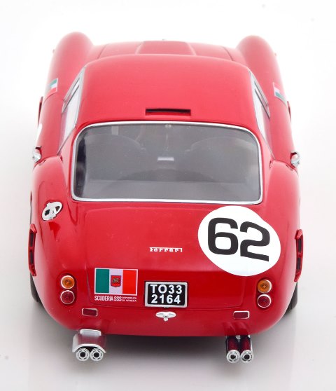 [ Pre-order ] KKDC180864 KK scale 1:18 Ferrari 250 GT SWB #62 Winner Monza 1960