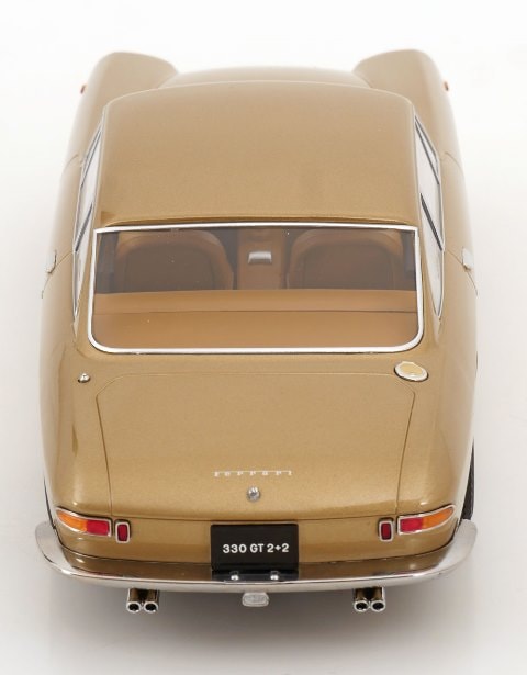 [ Pre-order ] KKDC180426 KK scale 1:18 Ferrari 330 GT 2+2 1964 Gold Metallic