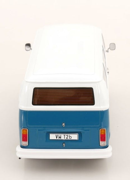[ Pre-order ] KKDC181362 KK scale 1:18 Volkswagen VW Bus T2b 1972 Blue/White