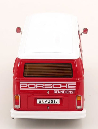 [ Pre-order ] KKDC181364 KK scale 1:18 Volkswagen VW Bus T2b 1972 Porsche Racing Service